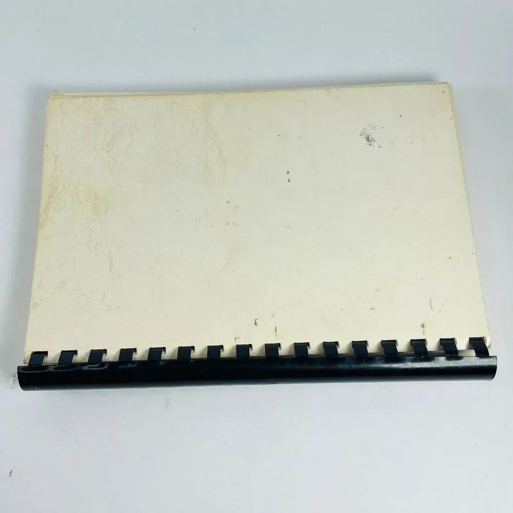 What's Cooking at Hillside Community Club Omaha 1986 Spiral Bound Cookbook